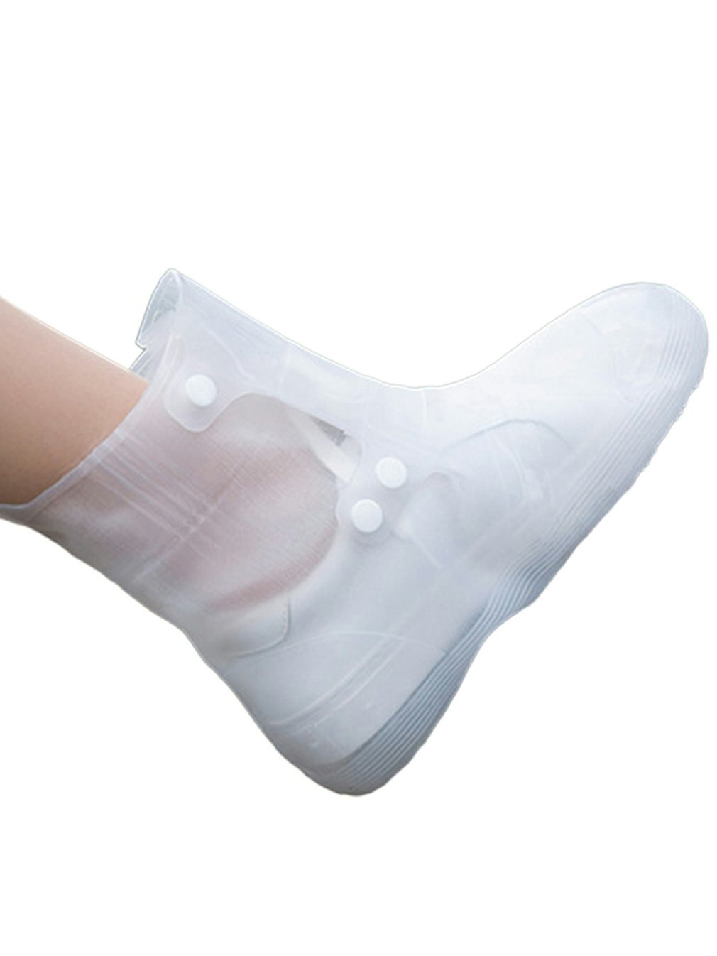 Rainy Weather Outdoor Waterproof Shoe Cover Anti-Skid Shoe Cover Waterproof Rainproof Snow Durable Cover: Woman Shoe size36-37