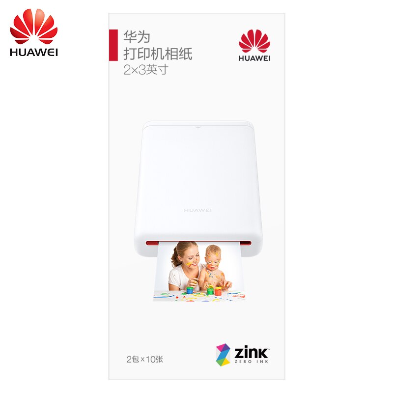 Original Zink 2*3 zoll 50*76mm Für Huawei Drucker Foto Papier Kanon zoemini LG PD261 251 233 239SP