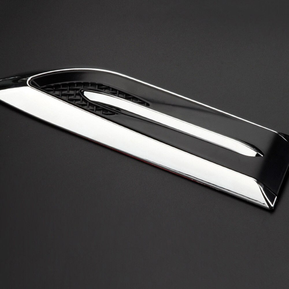 Universal Air Flow Sticker Shark Gills Simulation Car Auto Side 19x5cm