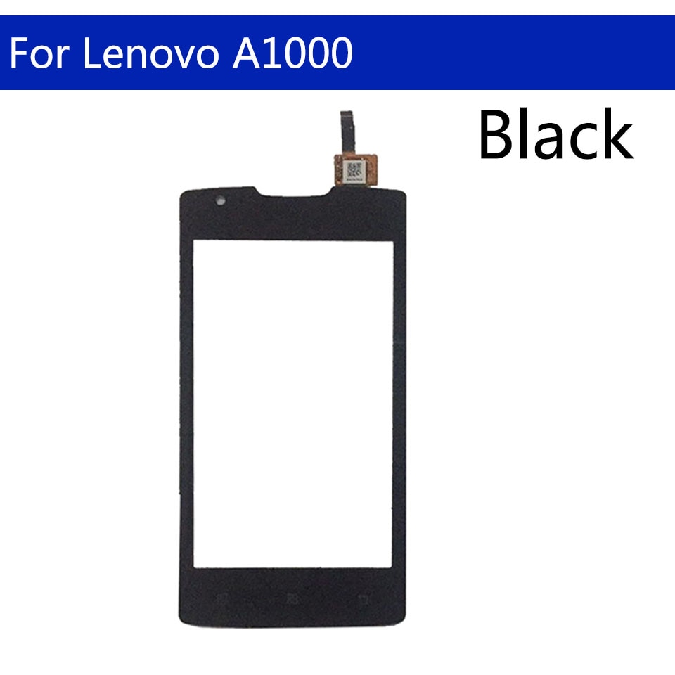 Touch Screen Digitizer For Lenovo A1000 A 1000 LCD Display Front Glass Panel Sensor Replacement 4.0"