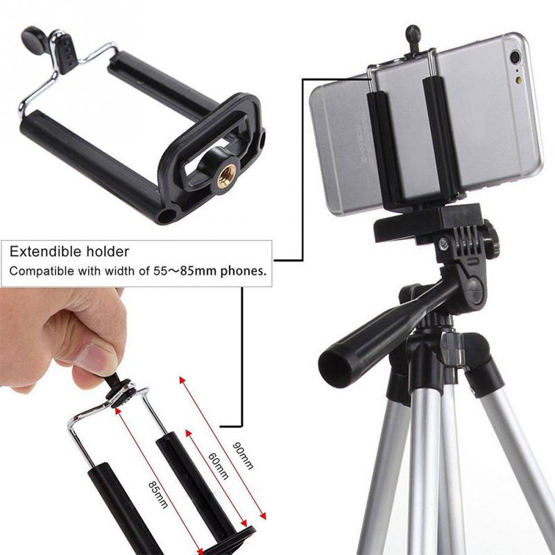 Trípodes resistentes al agua para iPhone X 8,7,6,6s,5 plus 5s 4 4s para Samsung S7 S6 S5 S4, soporte de cámara con Clip, soporte de trípode para teléfono inteligente
