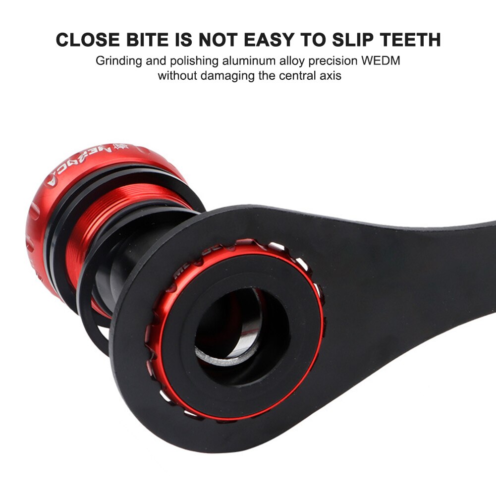 Installazione di rimozione magnetica della chiave del movimento centrale della bicicletta per gli strumenti di riparazione MTB Shimano BB51/BB52/BB70/BB71/RS500/MT500