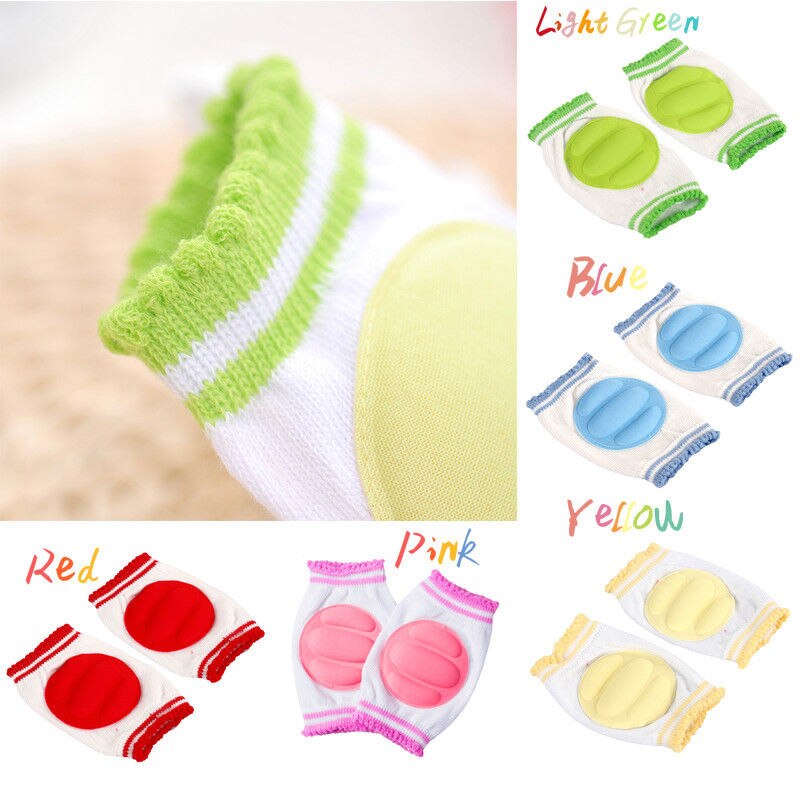 Baby Crawling Knee Pads Babies Protective Safety Elbow Cushion Knee Cap Infant Toddler Protection Leg Warmers