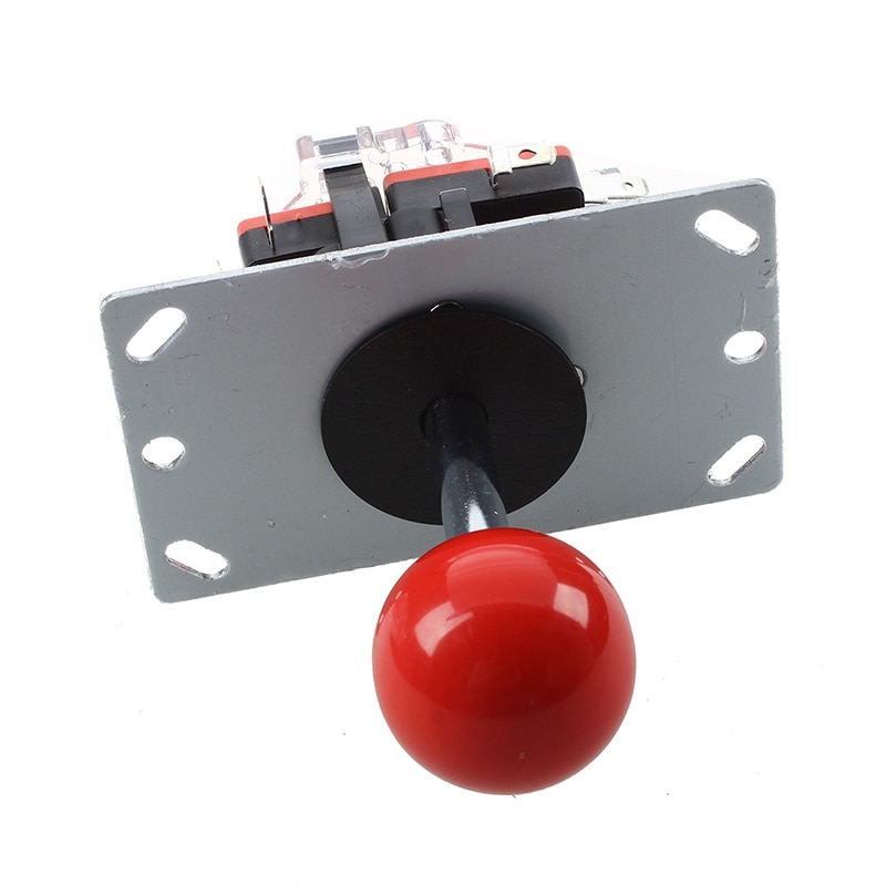 Pin 8 modos Joystick rojo de pelota para máquina de arcade consola recreativa