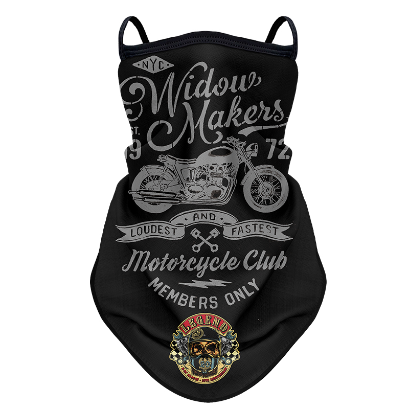 Máscara de protección solar Retro para Moto, pañuelo para la cabeza para motocicleta, Anti-UV para verano, cubierta para la cabeza y el cuello al aire libre, protector facial para montar, diadema deportiva: Multicolor