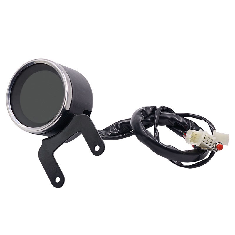 Medidores multifuncionales, instrumentos para motocicleta, odómetro Digital, tacómetro, medidor de velocidad y nivel de combustible, indicador Led redondo de 12000rpm