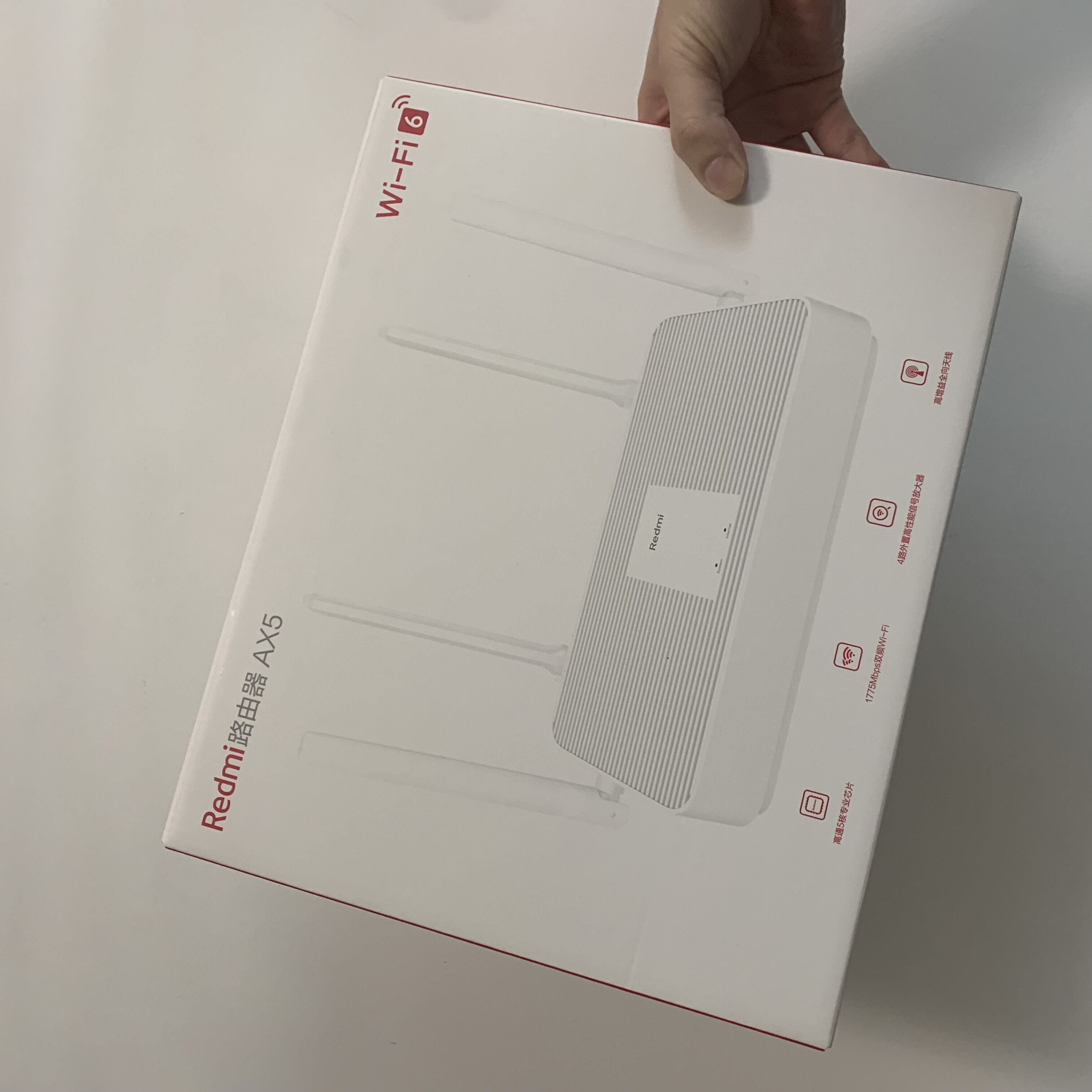 Xiaomi Redmi Router AX5 wifi 6 Qualcomm 5-core 5G 2.4G dual Frequency Mesh networking 4 High Gain Antennas wireless router