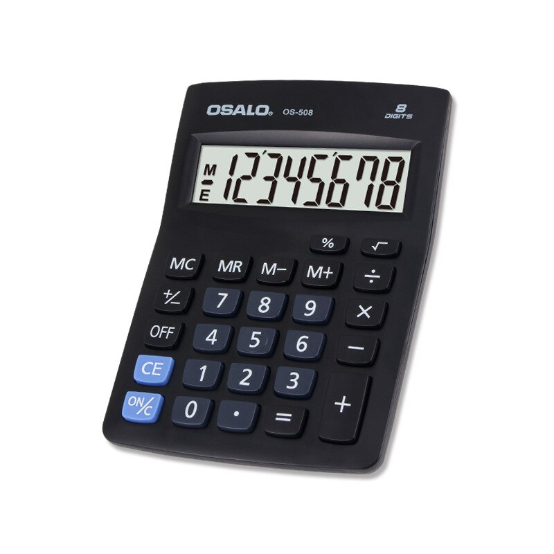 Classic desktop office calculator osolo 8-digit large flat calculator Coin Batteries calculadoras scientific calculator