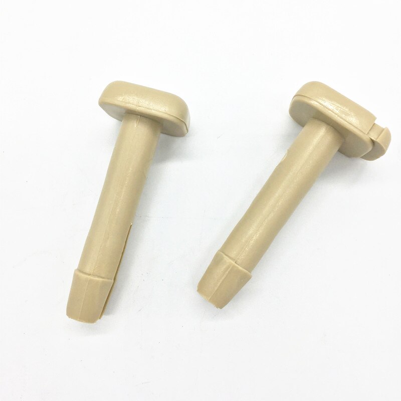 Front Seat Head Rest Headrest Post Guide Inserts: beige