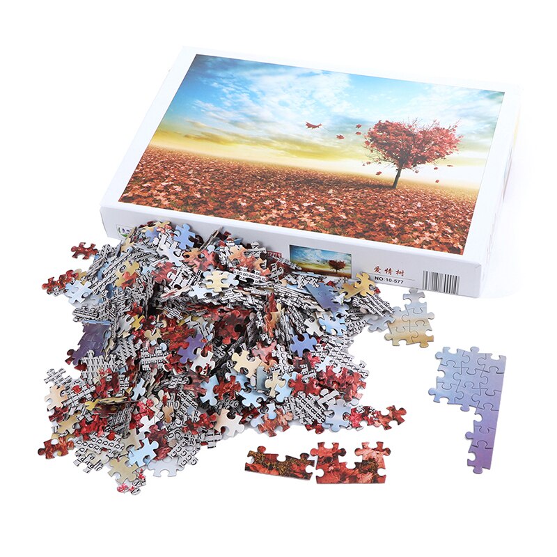 1000 stykker samling puslespil pædagogisk legetøj til voksne puslespil til børn