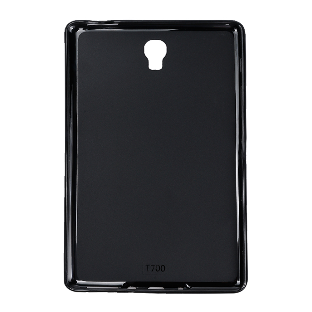 Coque de protection en cuir PU et Silicone pour tablette Samsung Galaxy Tab S, support à rabat rétro, 8.4 pouces, SM-T700 T705 T705C: Soft Shell