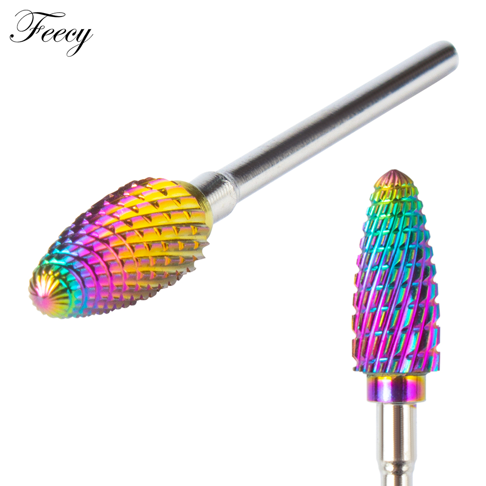 1PC Tungsten Carbide Nail Drill Bits for Manicure Milling Cutter for Removing Acrylic Gel Nail Polish Varnish Pedicure Nail File