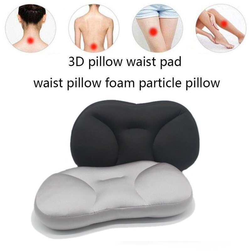 3D Sleeping Pillow Office Nap Sleeping Foam Particle Pillow Butterfly Shaped Washable Portable Travel Ergonomic Pillow