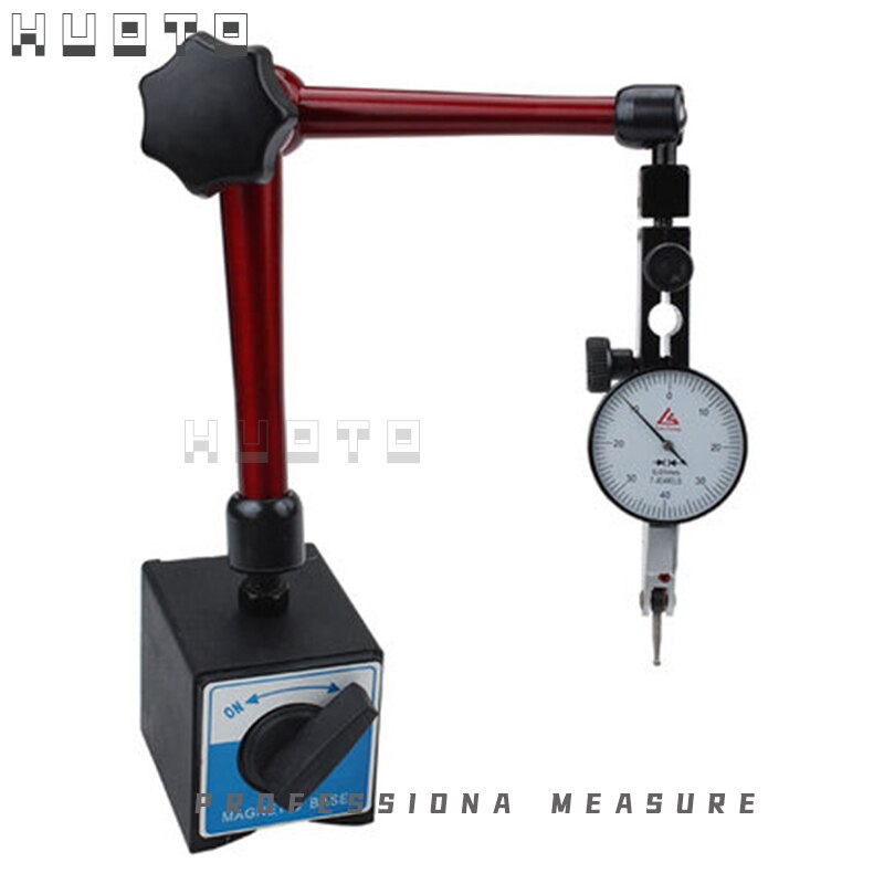 Magnetic base with fine adjustment Universal Large Dial Test Indicator Gauge Magnetic Stand holder For Equipment Calibration