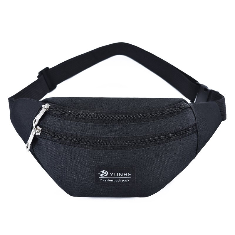 Vrouwen Mannen Taille Fanny Pack Unisex Riem Tas Brief Gedrukt Borst Bag Key Telefoon Pouch Reistassen