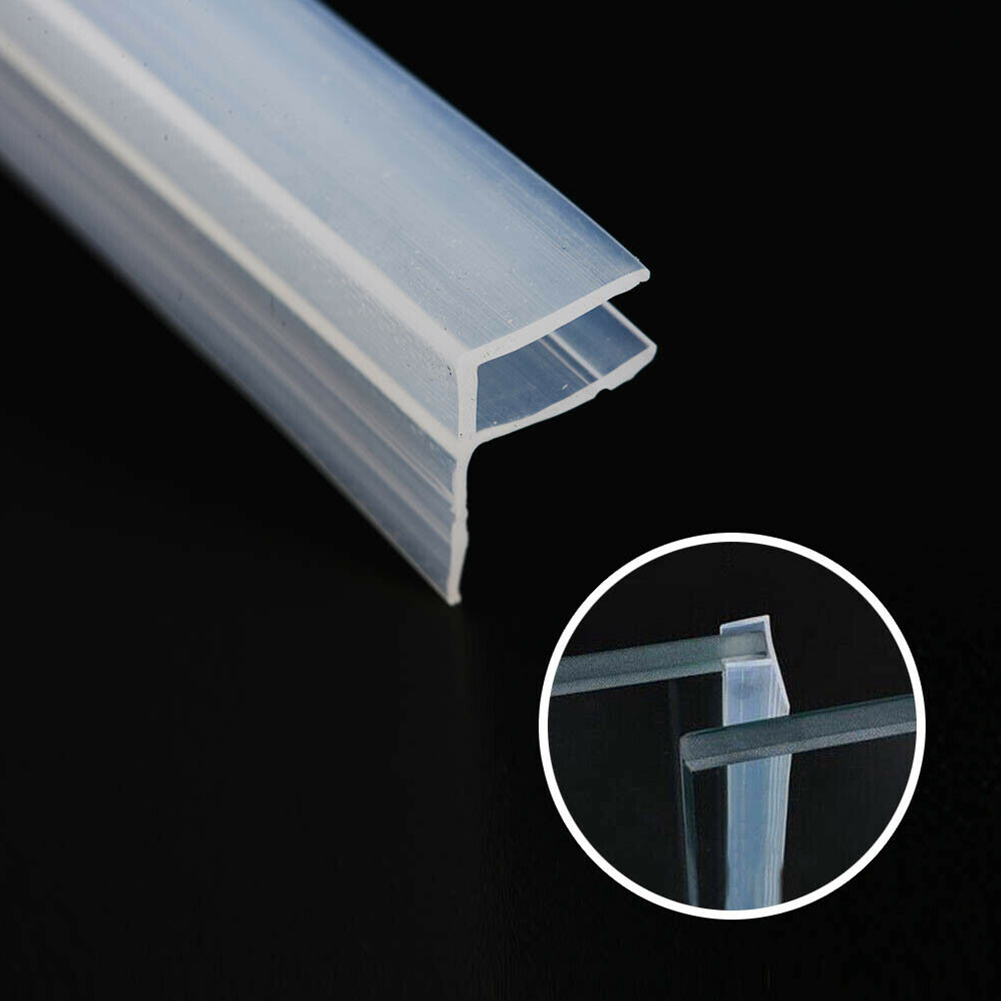F Typ transparentes Gummi glas wasserdichter warmer Dichtung streifen Balkon Badezimmer tür und Fenster dichtung streifen für 6mm Glas