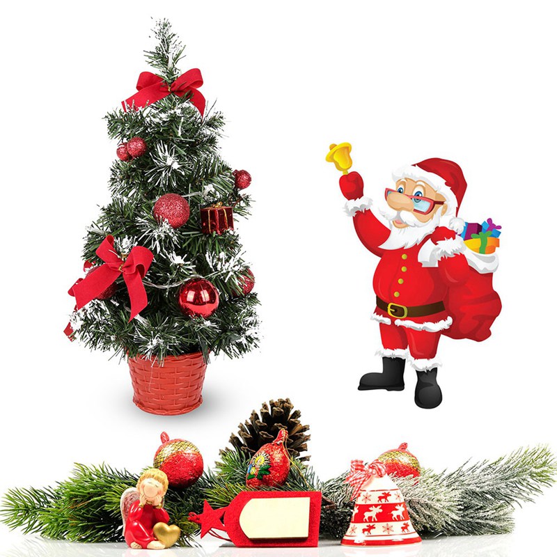 40CM Table LED Christmas Tree Nightlight Decoration Light Tree Tree Christmas Decoration Year