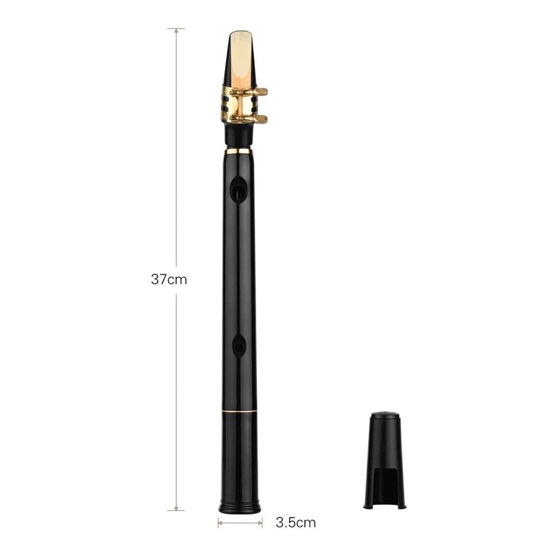 Pocket Saxophone Kit Mini Sax Portable Woodwind Instrument C Key Pocket Sax For Adult Students And Beginner Performance