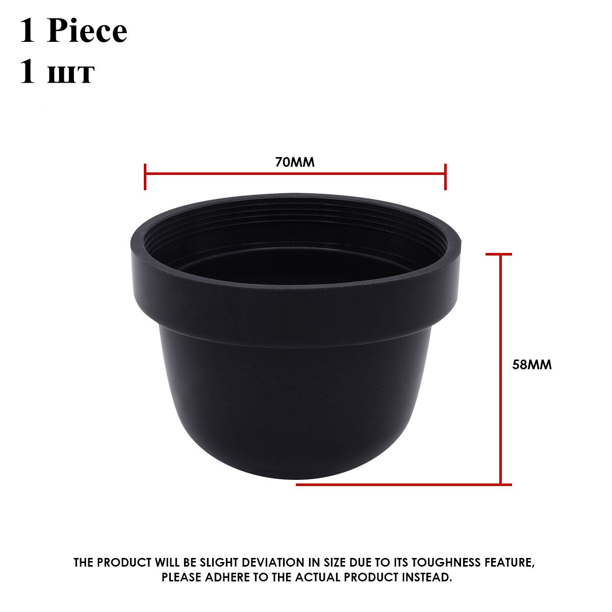 JGAUT – couvercle anti-poussière pour phare de voiture LED, 1 pièce, couvercle d'étanchéité en caoutchouc, 70mm, 75mm, 80mm, 85mm, pour automobile et moto: T70