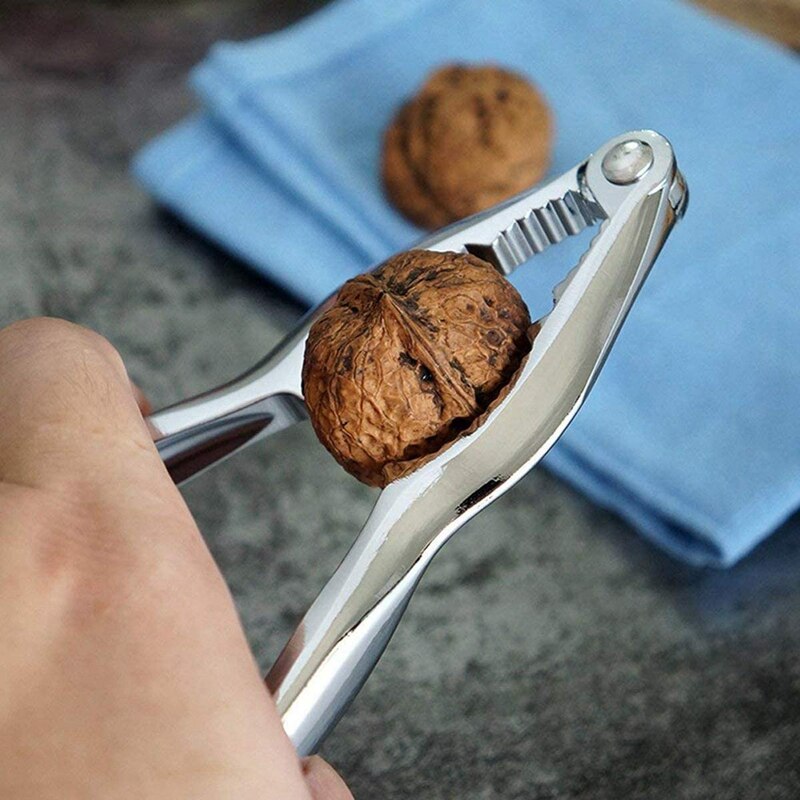 Seafood Tool Kit,Stainless Steel Crab Leg Cracker and Forks Nut Cracker Set Shellfish Sheller 12Pcs