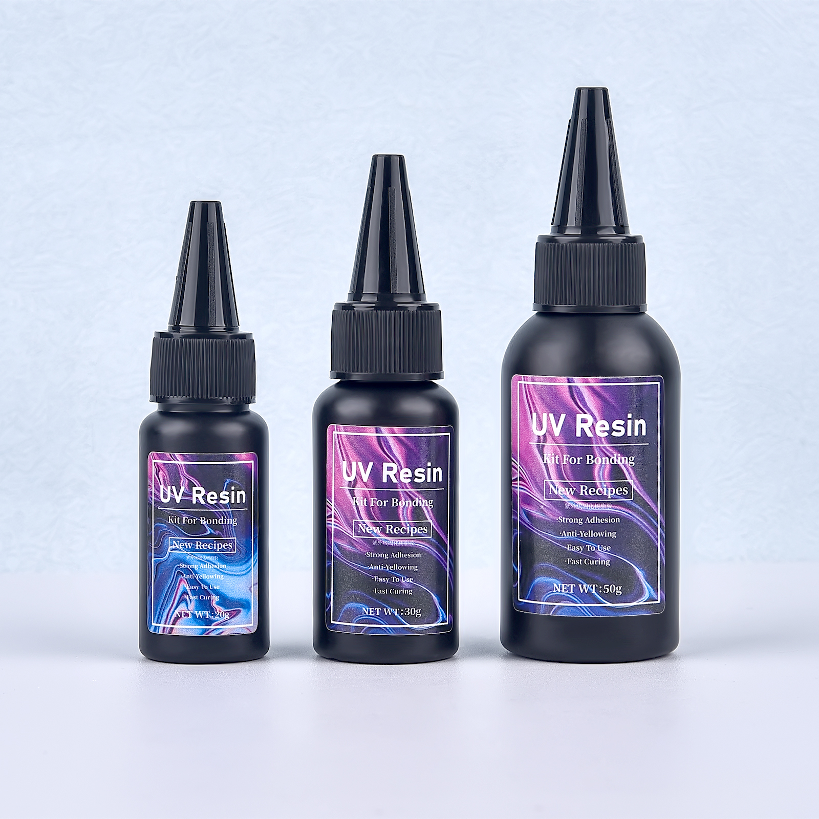 Uv-limning svetslim superlimning uv-lim fix flytande härdande hårt snabbtorkande harts smycken glas plast trä reparationslim