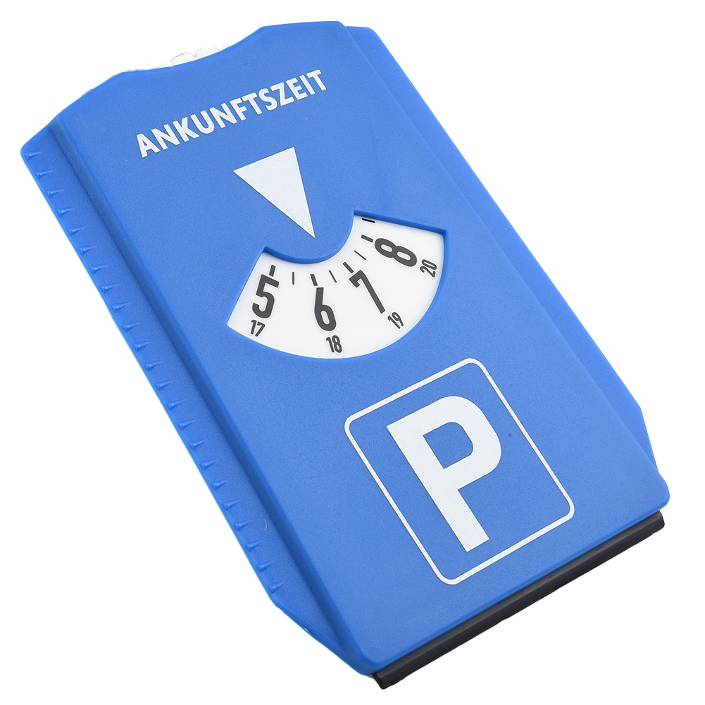 1 * Parkeertimer Stopschakelaar Parkeerschijf Parkeermeter 15.2X12.4X0.8Cm Blauw Bediend Elektronisch Hoogwaardig