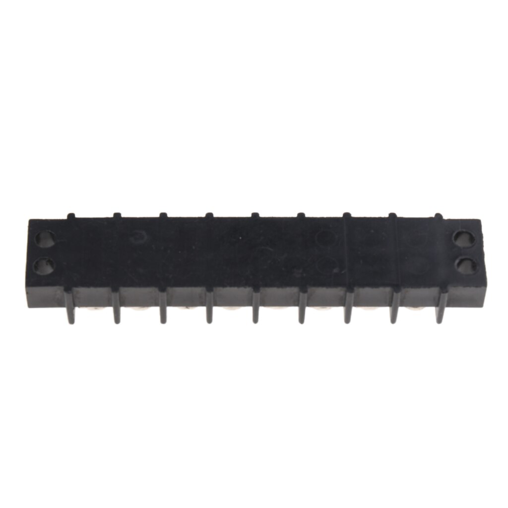 450V 30A Dual Row 8 Positions Screw Terminal Barrier Strip Block Bus Bar