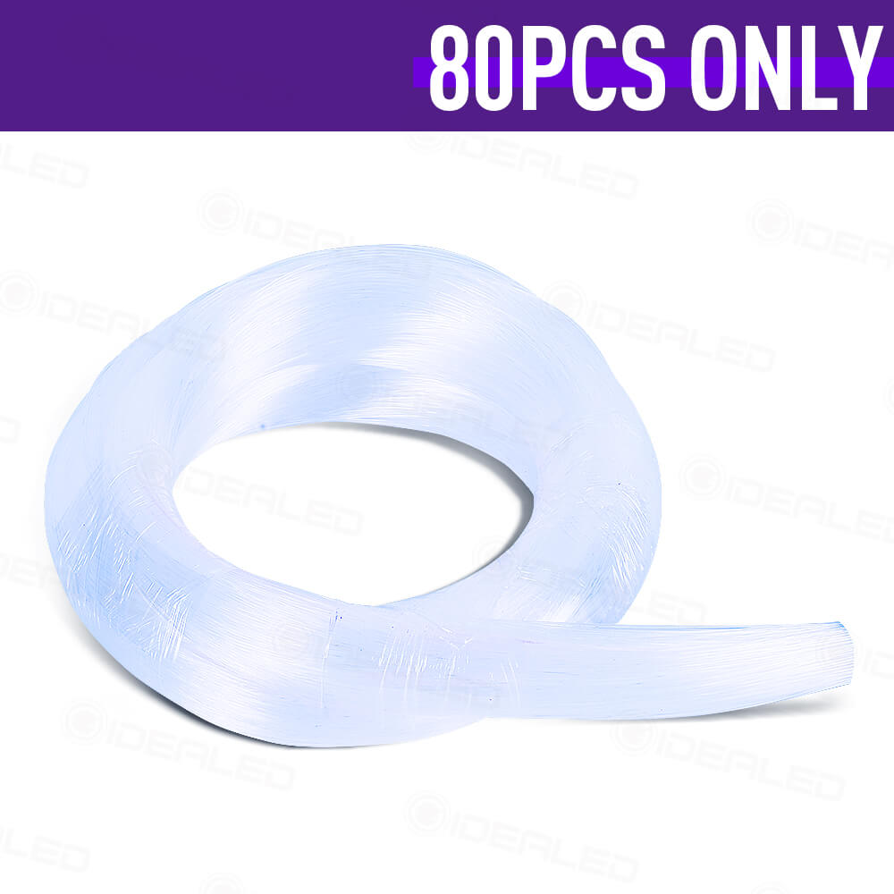 Optic Fiber Lights 0.75mm Smart APP control RGBW Starry Sky Ceiling night Light Optical Fiber Cable available Car Decoration