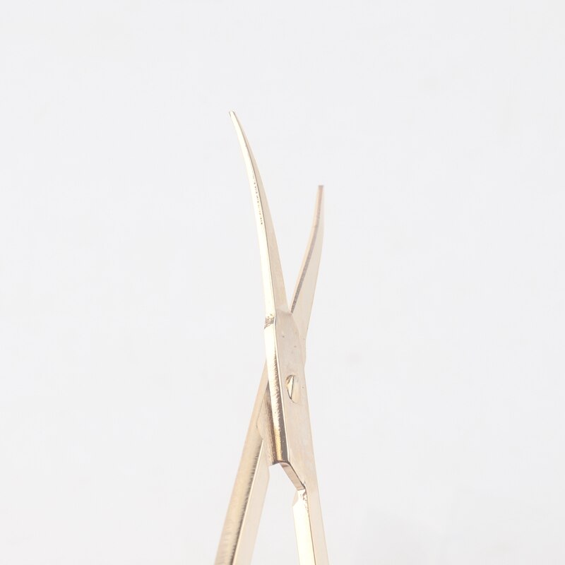 1pc Curved Head Eyebrow Scissors Makeup Trimmer Facial Hair Remover Manicure Scissors Nail Cuticle Tool Makeup Tool