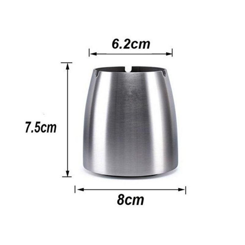 TPFOCUS Mode Roestvrij Stalen Asbak Outdoor Wind Asbak voor Tuin Terras Balkon