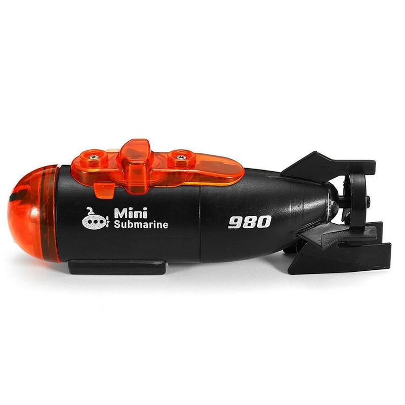 Mini remote control small submarine toy Remote-controlled speedboat, model child boat