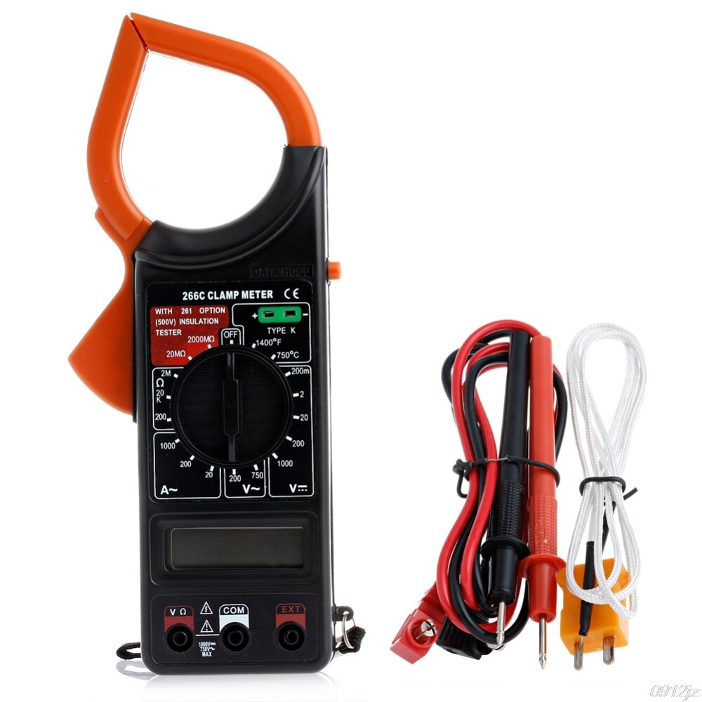 Digital Voltmeter Ammeter Ohmmeter Multimeter Volt AC DC Tester Clamp Meter Tester LS'D Tool