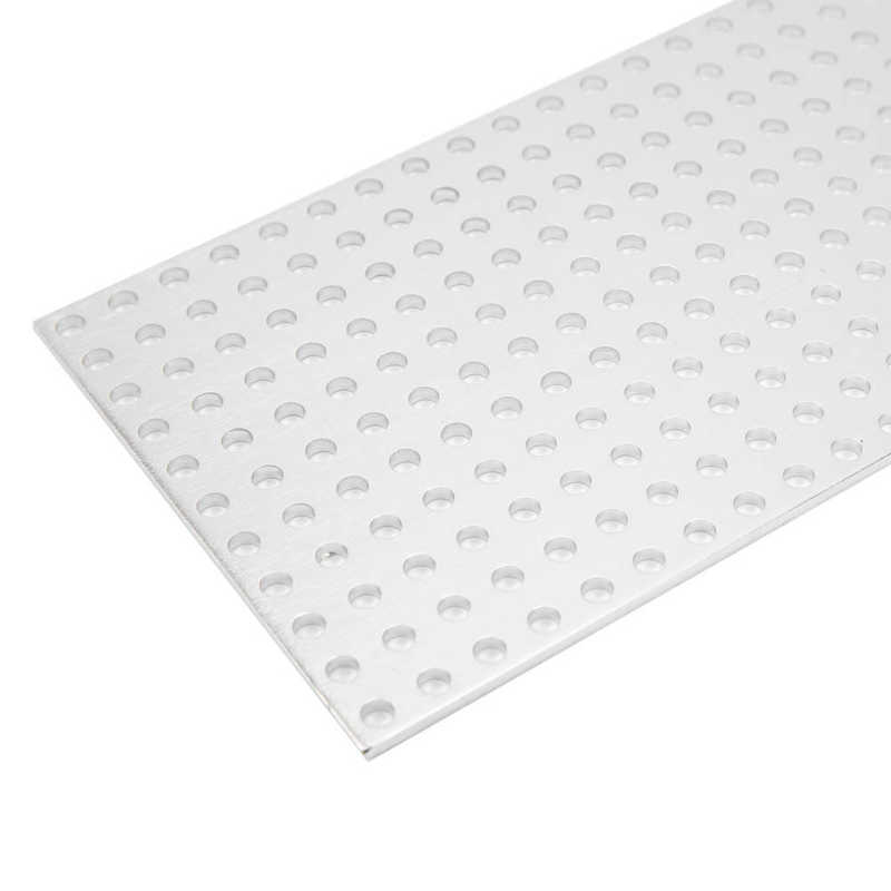 Mesh Orifice Plates Aluminum Sheet Aluminum Grid Plates with Small Size and Good Performance for Construction Building