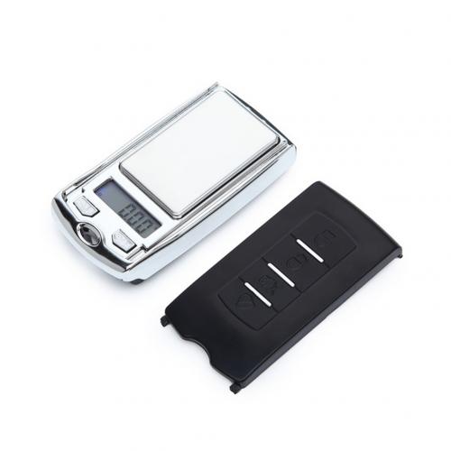 100g/0.01g Mini Portable Jewelry Electronic Scale Balance Car Key Ring Keychain: Default Title