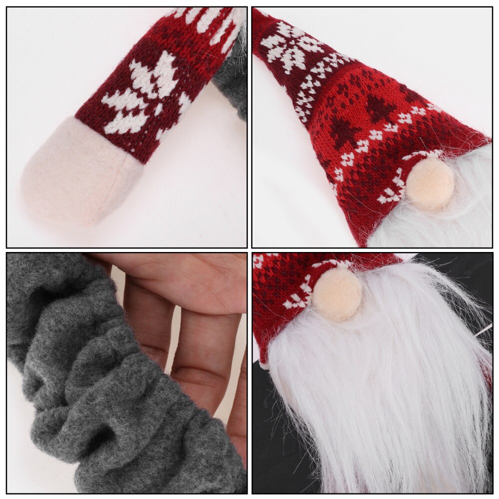 1Pc écran moniteur d'ordinateur de bureau couverture décorations de noël décor de Festival