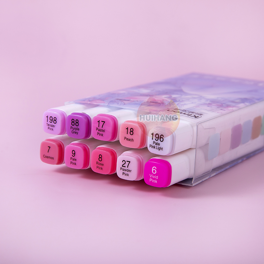 TOUCHNEW-marcador gris frío de 10/30 colores, juego de marcadores grises cálidos, marcador artístico a base de Alcohol de doble punta para dibujar Manga Mark, suministros de arte: Color chocolate