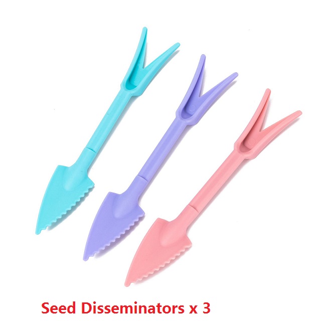 Seau de pelle Mini outils de plantation à main de jardin d'intérieur, petite pelle râteau-pelle outils de sol succulents pour jardinage d'intérieur: Disseminators x 3