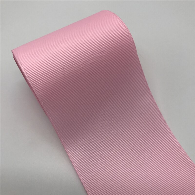 5Yards 3" 75mm Grosgrain Ribbon Bow Hair Party Wedding Christmas Decoration DIY Wrapping: Pink