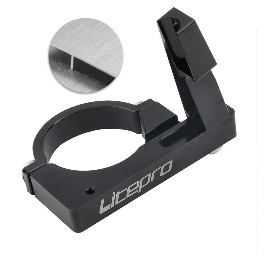 Folding Bike Front Derailleur Adapter Conversion Mounting Base 40mm Clamp Ring BMX Cycling Part