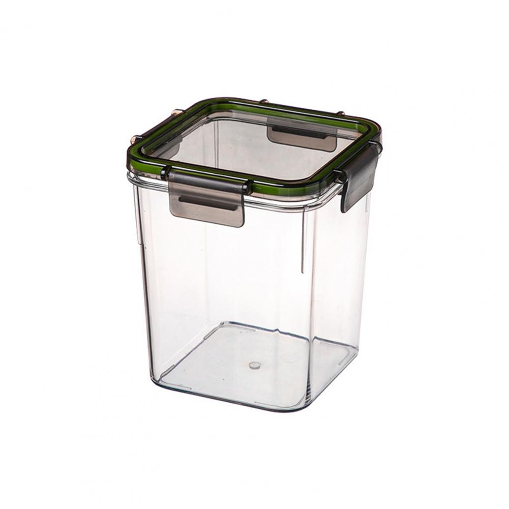 Food Container Durable Leak-proof Food Sealed Tank Wear-resistant Grain Storage Box: 950ml