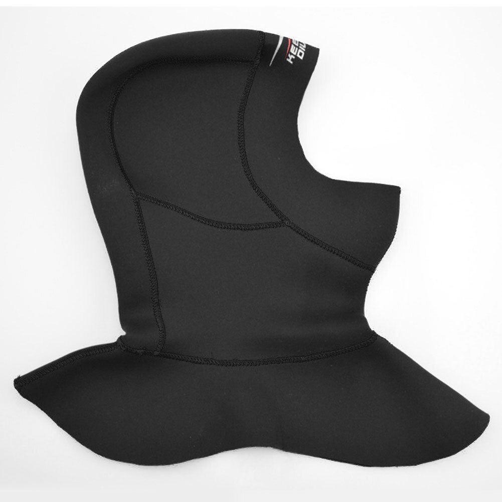 KEEP DIVING 3MM Neoprene Scuba Diving Hood With Shoulder Snorkeling Equipment Hat Cap Winter Swim Warm Wetsuit Spearfishing