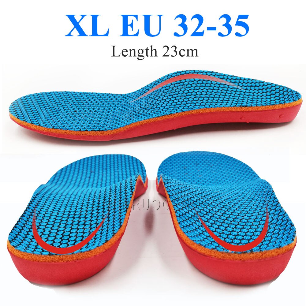 Eva Kids Kinderen Platte Voeten Correctie Arch Ondersteuning Inlegzolen Pads Correctie Gezondheid Voeten Zorg Insert Sportschoenen Pad Care Tool: GRIJS