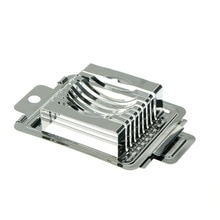 1Pcs Cutter Paddestoel Tomaat Slicer Keuken Tool Gekookt Ei Cutter Rvs Ei Aardbei Slicer Multifunctionele Ei