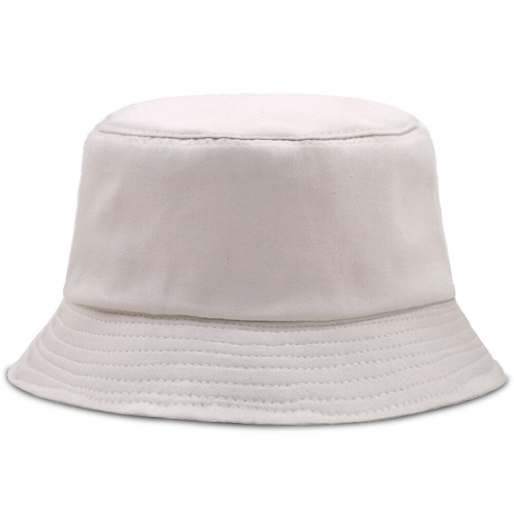 Dovne nej ikke i dag fiskerhætter udendørs afslappet spand hat hat foldbar solcreme fiskehuer unisex panama strand kasket: Beige