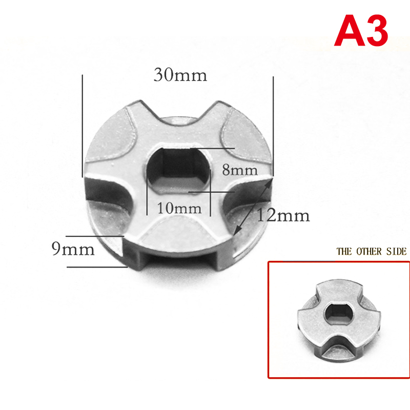 For 405/5016/6018 Gear Asterisk Electric Chain Saw 7/6/3 Tooth Industrial Chainsaw Chain Gear Sprockets Drive Replace Sprocket: MAROON