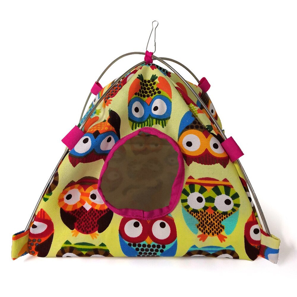 1pc hamsters, oiseaux, nids, perroquets, tentes chinoises, cages, hamacs, nids suspendus, lit, coussins souples, fournitures pour animaux de compagnie: 1