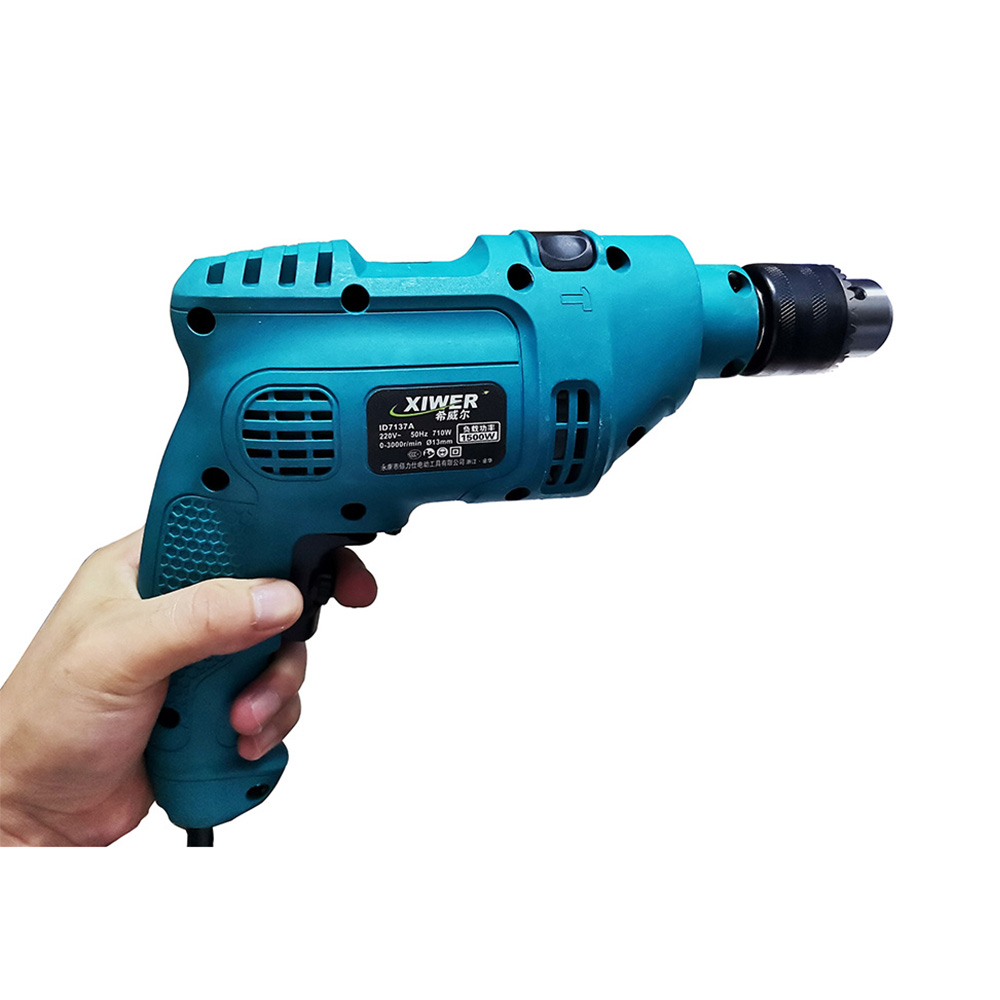 Corded Drill With Impact 220v Classical Power Hand Drill DIY Electric Power Driver Dril Woodworking Tool