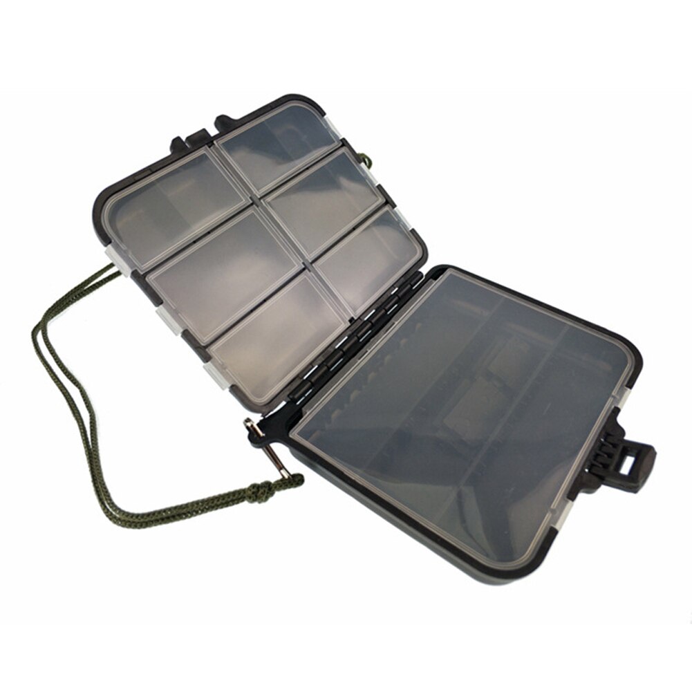 Multi Slots Fishing Tackle Box Portable Plastic Lure Hook Bait Storage Case Fishing Tool Tackle Organizer Sorting Box: L
