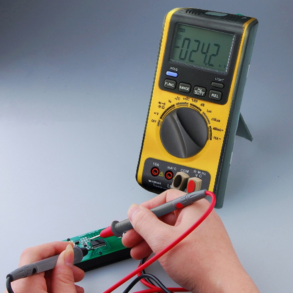 5-in-1 Multifunction Multimeter Lux Light Tester Sound Level Humidity Thermometer Meter 3999 Counts Max