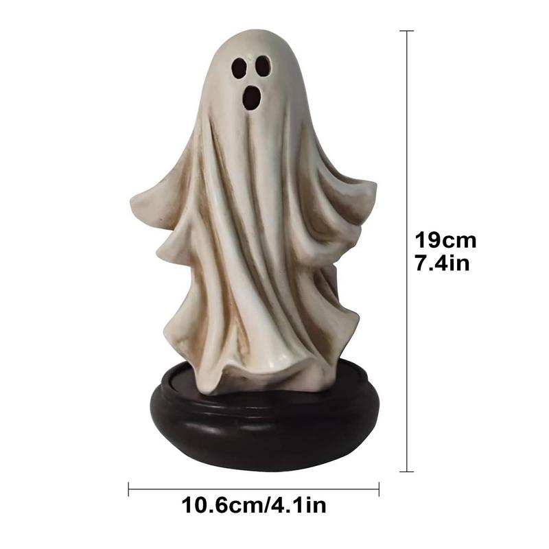 Halloween Ghost Scents Burner Ghost Incense Burner Holder Stove Resin Material Aromatherapy Stove Not Easy to Break